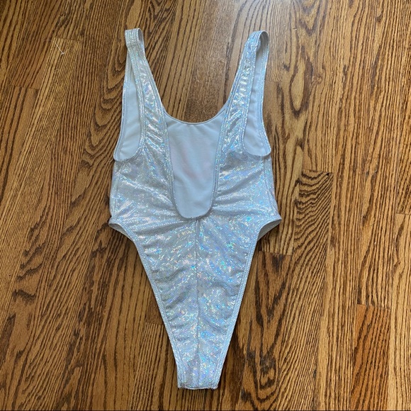 Glitter & Pink ‘I Do’ High Rise Bikini - Picture 4 of 6